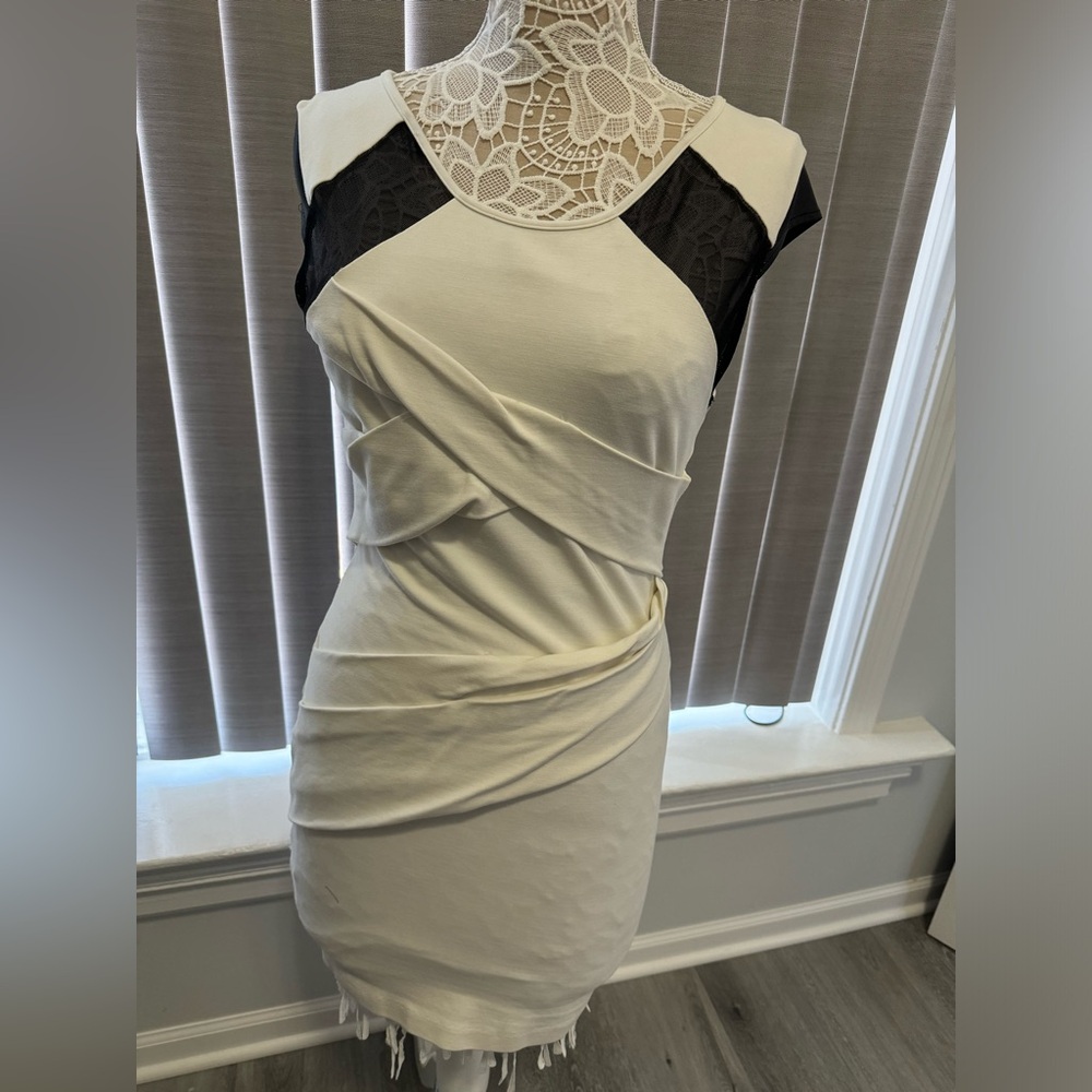White Bebe dress